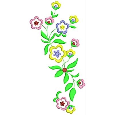 Floral Embroidery - Flowers
